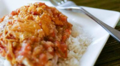 Chicken Ranch Ranchero Over Rice - Ready to Eat Dinner