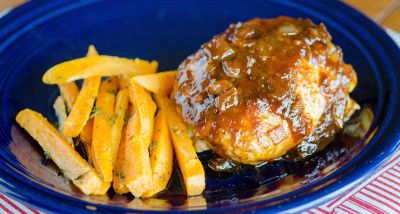 Bourbon Molasses Chicken