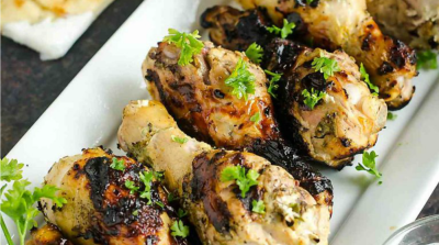 Greek Yogurt Grilled Chicken - Dump and Go Dinner