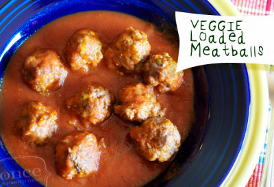 Veggie Loaded Meatballs - Dump and Go Dinner