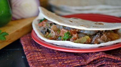 Instant Pot Beef Burritos - Dump and Go Dinner