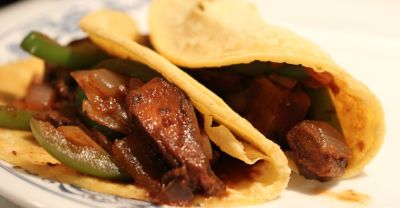 Portobella Mushroom Fajitas - Dump and Go Dinner