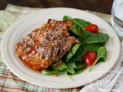 Instant Pot BBQ Meatloaf - Traditional - Lunch