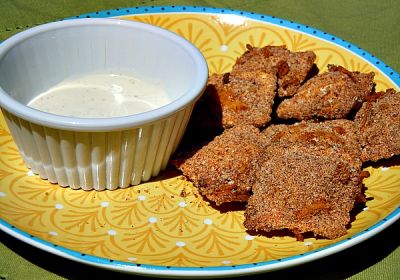 Baked Ravioli Bites - Lunch Version