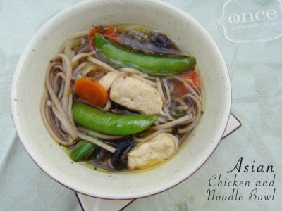 Better Than the Freezer Aisle: Slow Cooker Mock Annie Chun's Asian Chicken and Noodle Bowls - Lunch Version