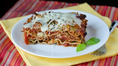 Instant Pot Meaty Mediterranean Lasagna - Lunch