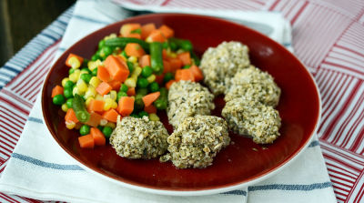 Baked Chicken Nuggets - Lunch Version