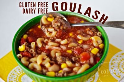 Gluten Free Dairy Free Goulash - Dump and Go Dinner