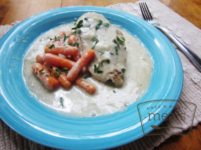 Slow Cooker Lemon Pepper Chicken and Carrots - Dump and Go Dinner