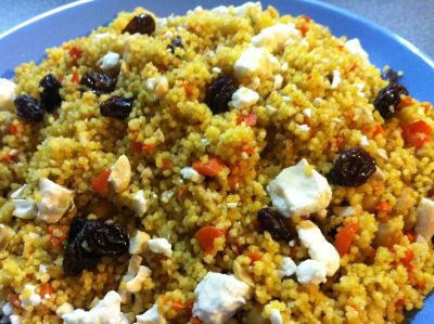 Mediterranean Couscous Salad - Lunch Version