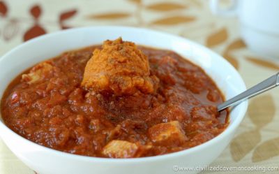 Pumpkin Chicken Chili