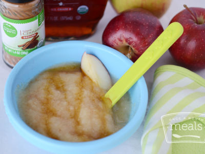 Maple Cinnamon Apple-Pearsauce