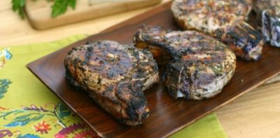 Herb Marinated Pork Chops - Dump and Go Dinner