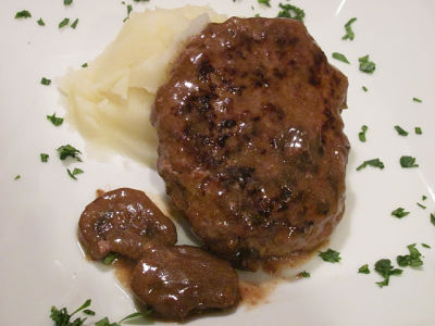 Healthier Salisbury Steak