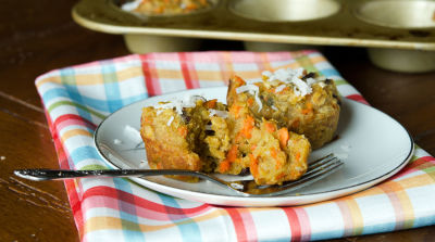 Gluten Free Dairy Free Morning Glory Muffins