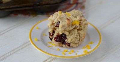 Gluten Free Dairy Free Cranberry Orange Muffins