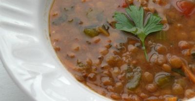 Instant Pot Lentil Soup - Ready to Eat Dinner