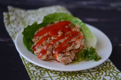 Gluten Free Dairy Free Buffalo Chicken Burgers - Dump and Go Dinner