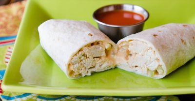 Buffalo Chicken Wraps - Lunch Version