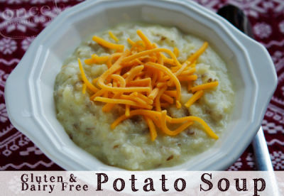 Gluten Free Dairy Free Potato Soup - Ready to Eat Dinner