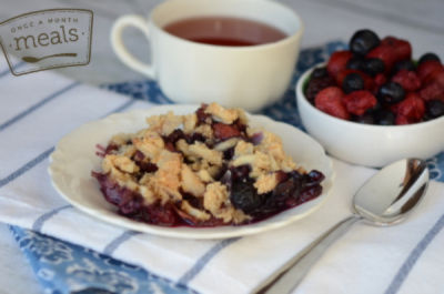 Paleo Berry Crumble