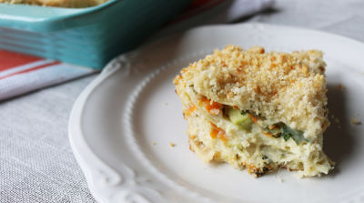 Better Than The Freezer Aisle: Vegetable Lasagna - Lunch Version