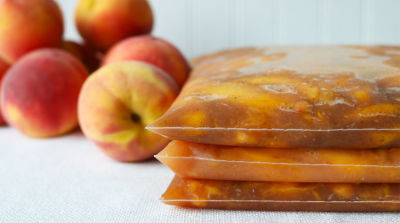 Freezer Peach Pie Kit