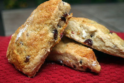 Cranberry Orange Scones