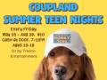 Summer Teen Nights  7-11pm