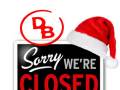 Closed Christmas Eve