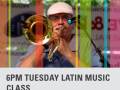 (Apr 2 - May 28) 6:30pm Tuesday Latin Music Class