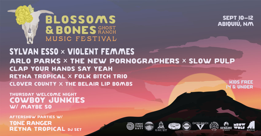 Blossoms & Bones 2026 Lineup