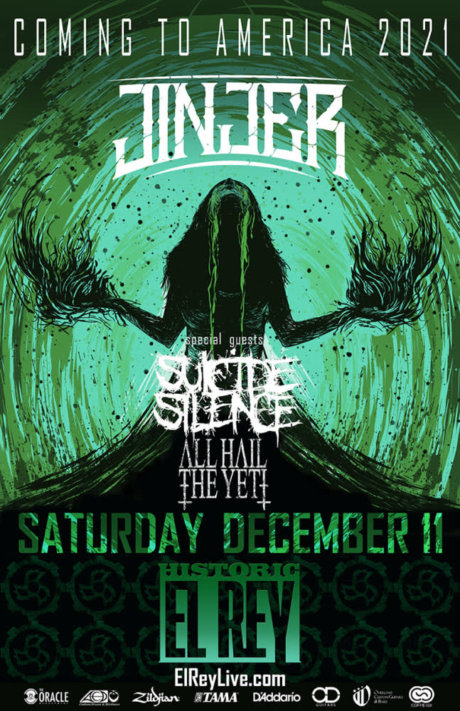 Jinjer * Suicide Silence * All Hail The Yeti 