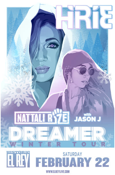 Hirie 2020 Dreamer - Winter Tour with Special Guests Nattali Rize and Jason J