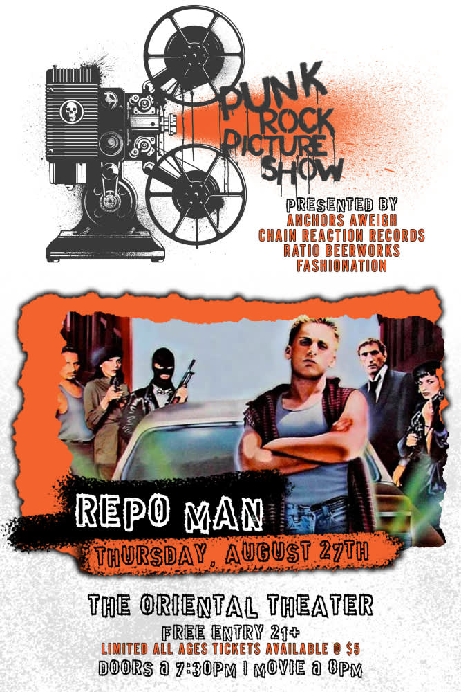 The Oriental Theater Punk Rock Picture Show Repo Man