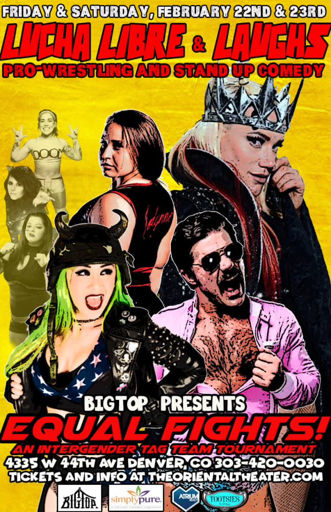 The Oriental Theater - Lucha Libre and Laughs: Equal Fights