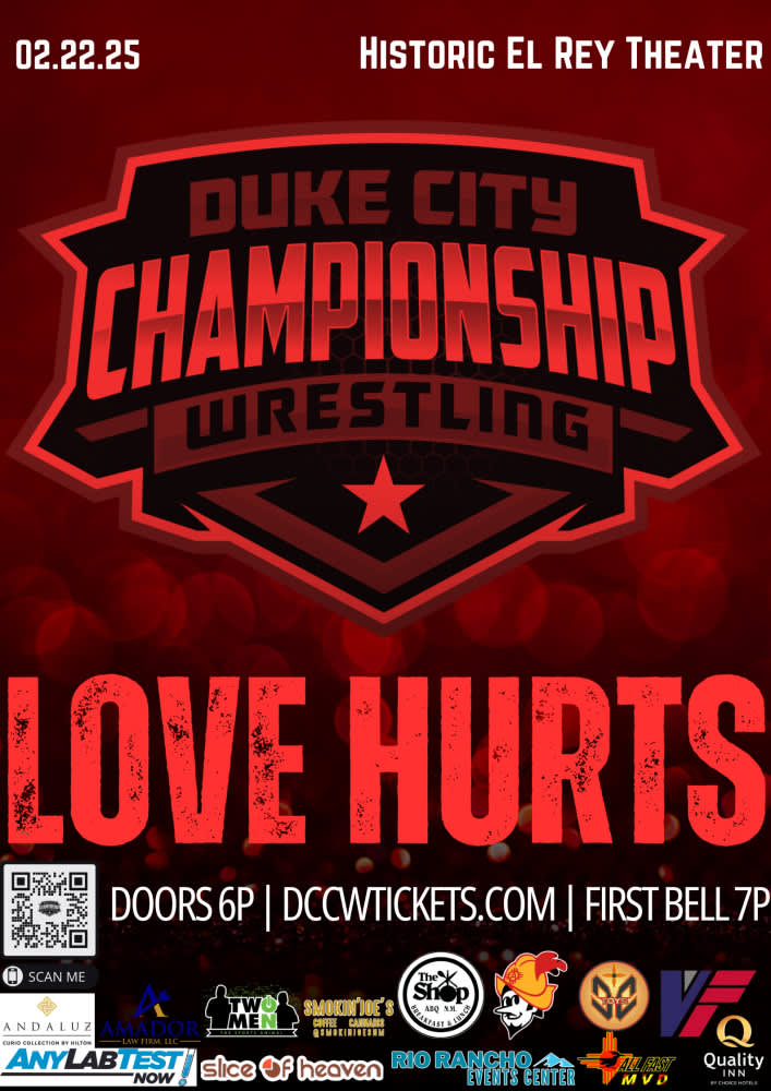 Duke City Championship Wrestling: Love Hurts