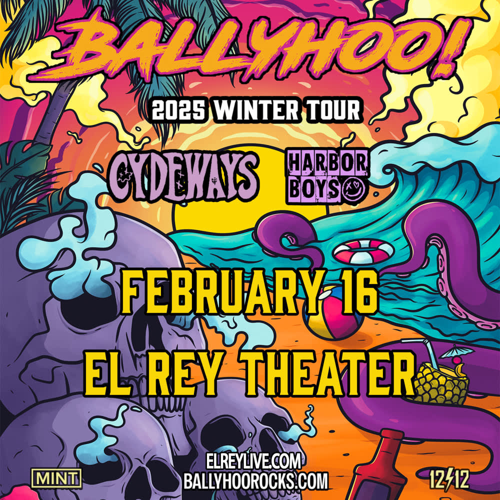 Ballyhoo! * Cydeways * The Harbor Boys * DJ Jimmy Djembe