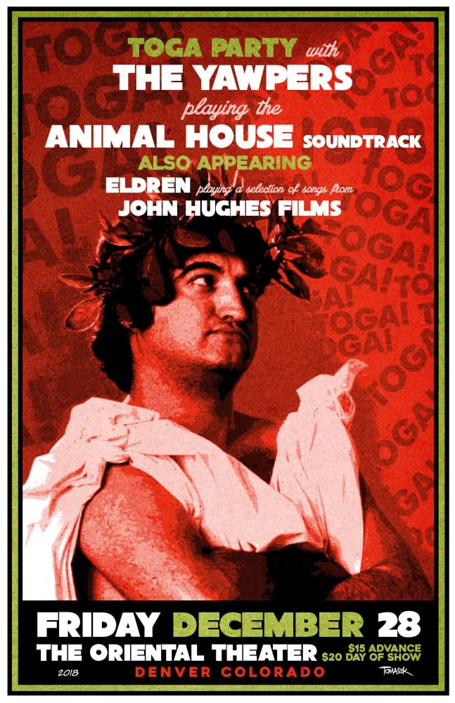 The Oriental Theater - Animal House Toga Party with The Yawpers!