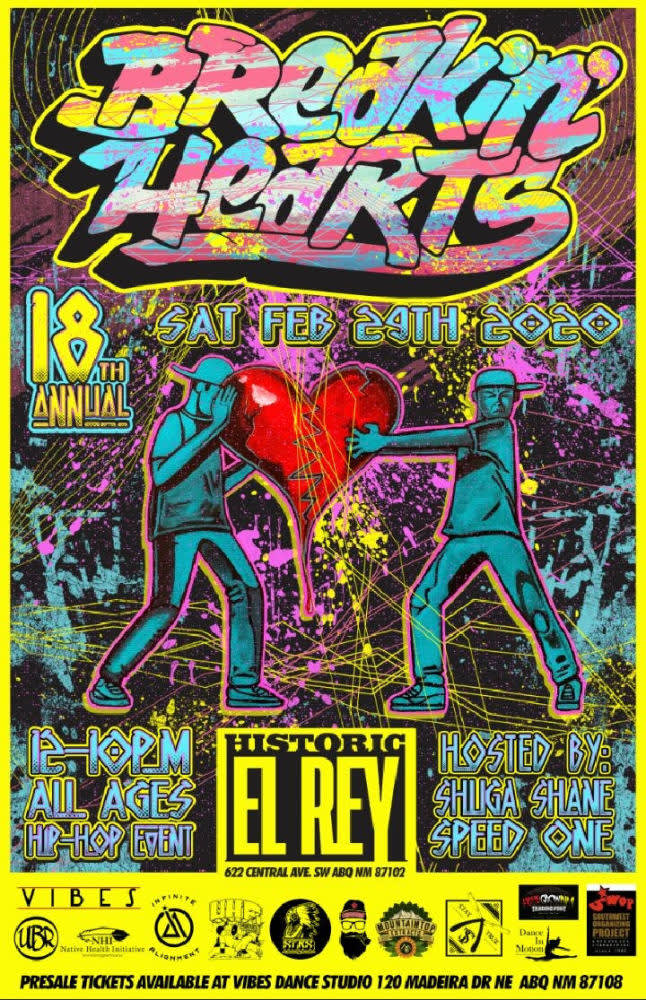 **18th Annual Breakin Hearts | All Ages Hip Hop Event**
