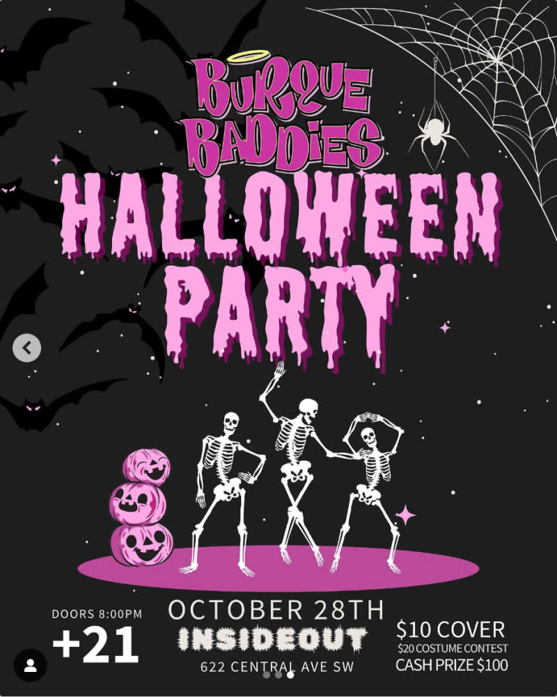 Burque Baddies - Halloween Party