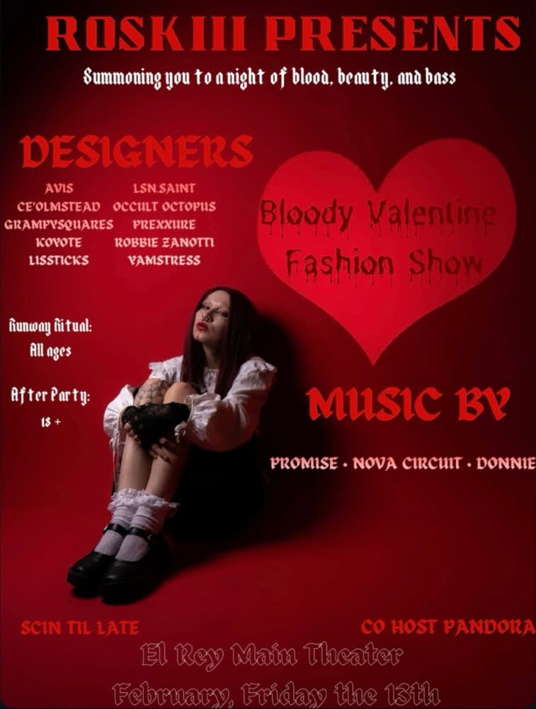 Bloody Valentine Fashion Show Promise* Nova Circuit * Donnie
