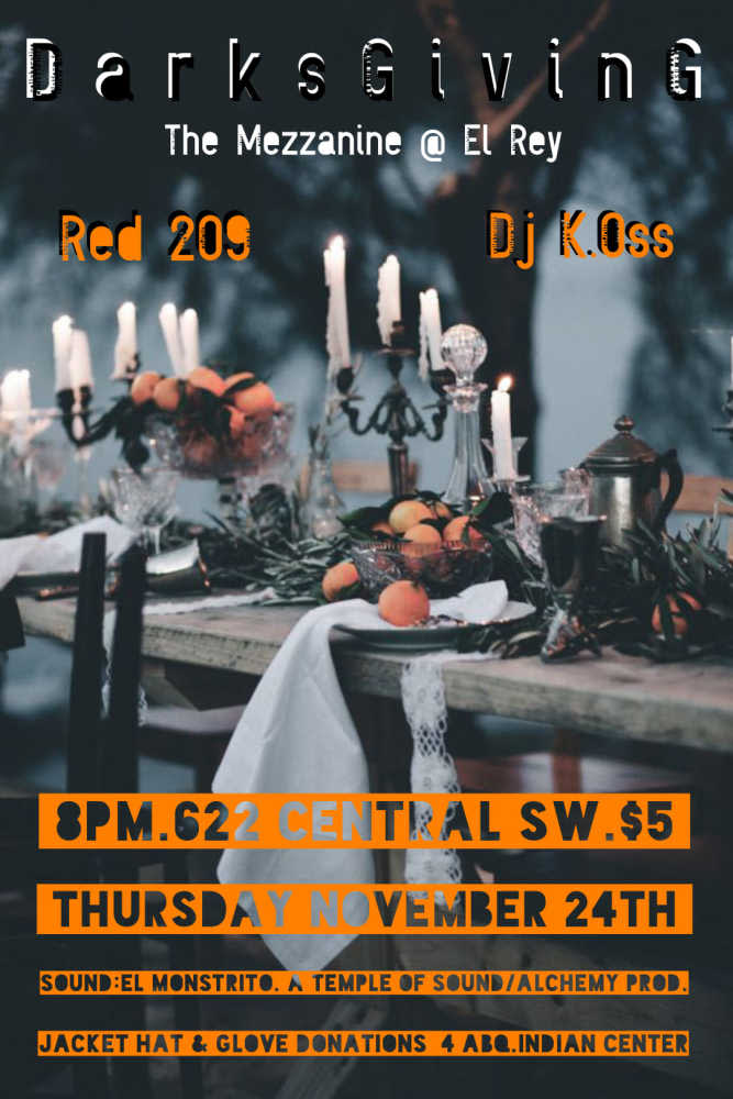 DarksGiving w/ Red 209 &amp; DJ K.Oss