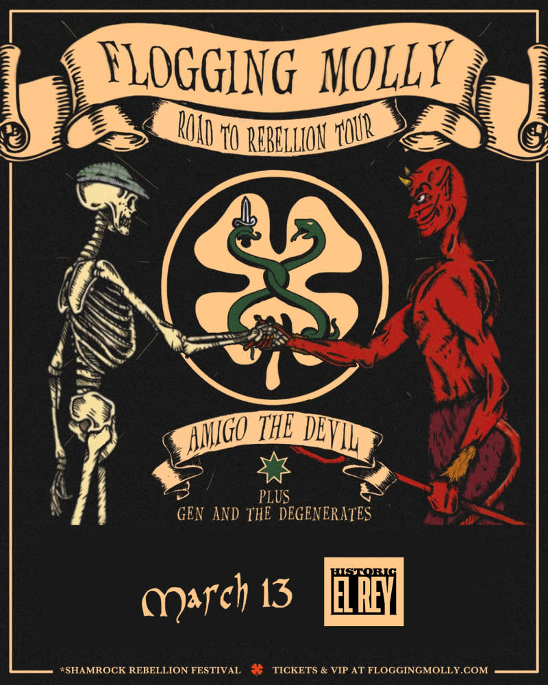 Flogging Molly - Road To Rebellion Tour 