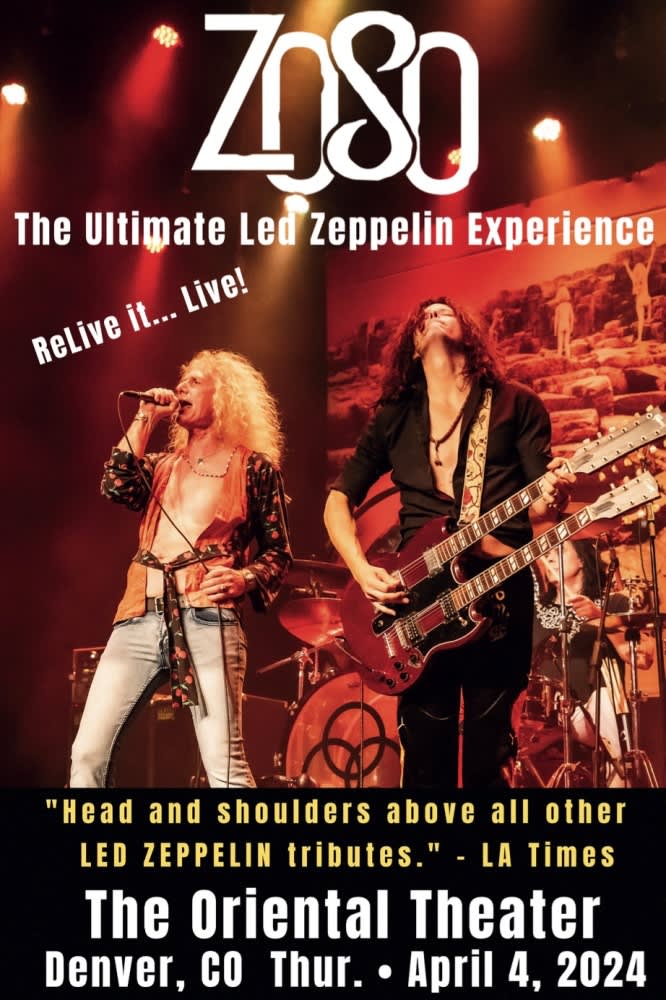 The Oriental Theater - ZOSO - The Ultimate Led Zeppelin