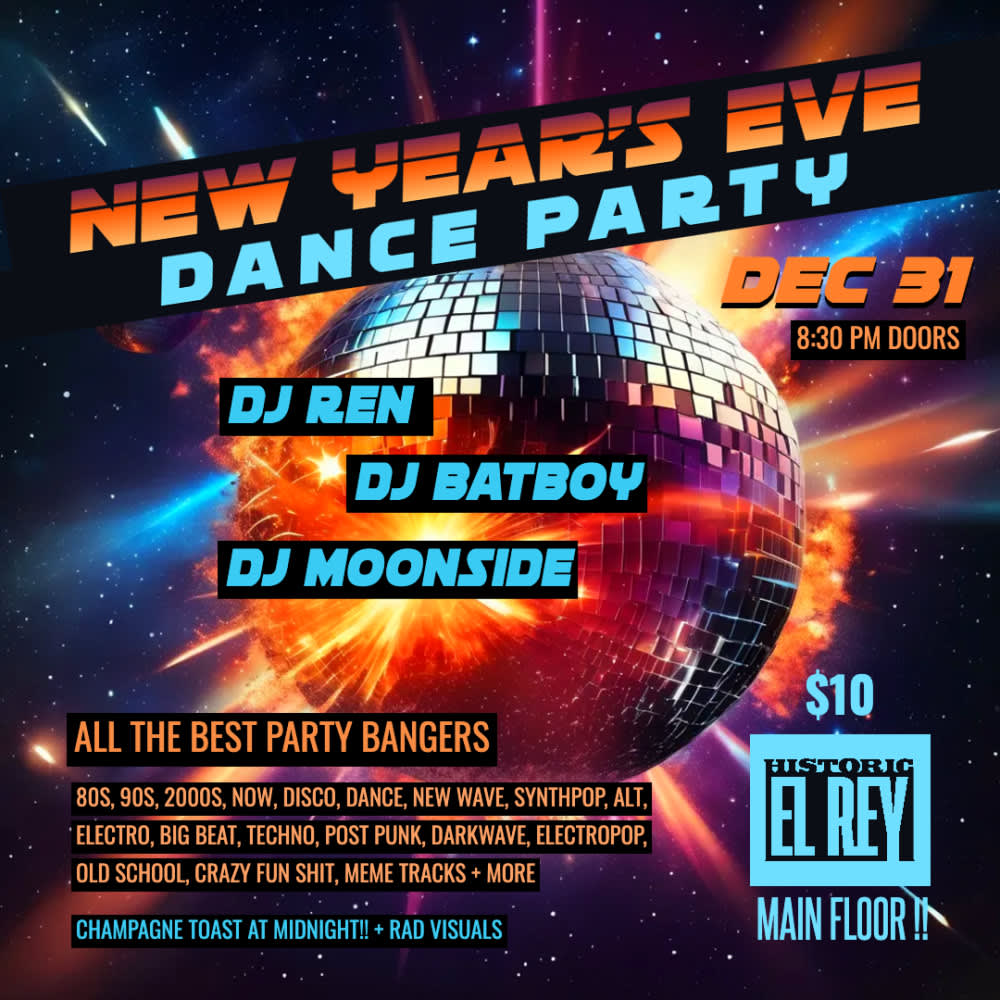 New Year's Eve Dance Party on the El Rey Main Floor