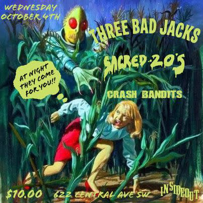 Three Bad Jacks * Sacred 20's * Crash Bandit