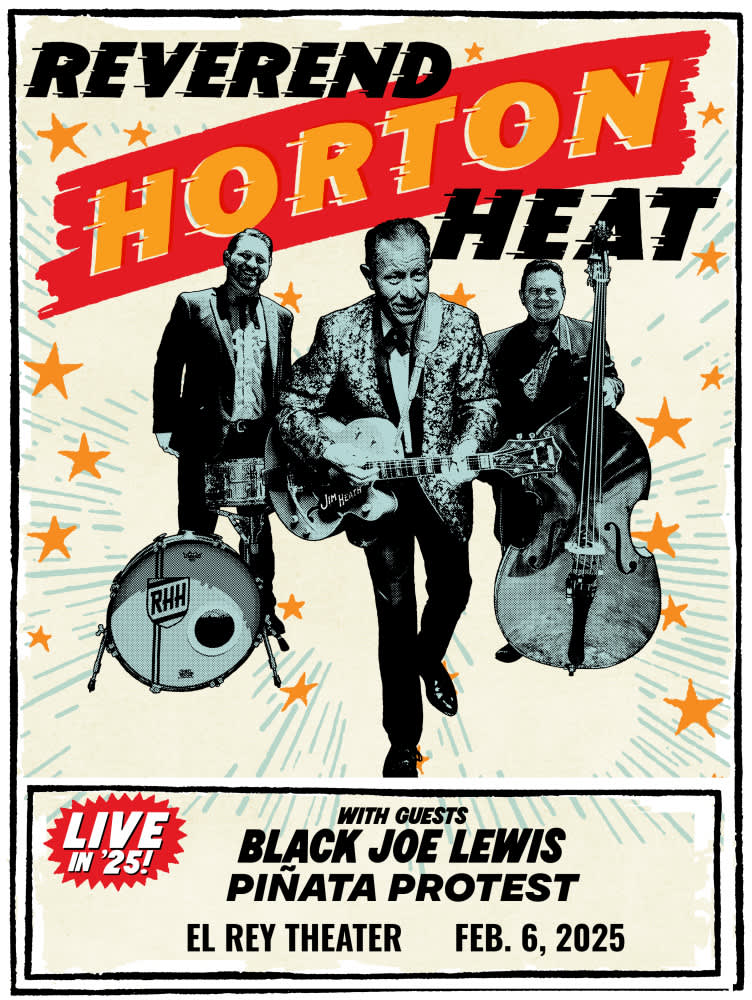 Reverend Horton Heat live at the El Rey Theater!