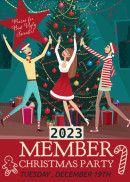 Member Christmas Party Flyer