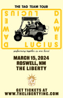 The Tag Team Tour: An Evening with Dawes & Lucius Flyer